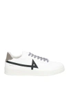 4fourline Man Sneakers White Size 11 Textile Fibers In White