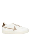 4fourline Man Sneakers White Size 9 Synthetisches Material In White