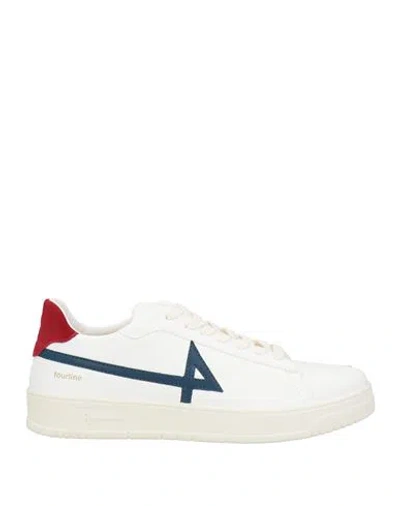 4fourline Man Sneakers White Size 9 Synthetisches Material