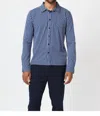 4funkyflavours Only Have Eyes 42 Long Sleeve Shirt In Navy/purple