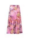 4giveness Abstract-print Skirt In Multi