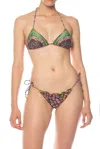 4giveness Bikini Con Top A Triangolo Wild Phoenix In Multicolore