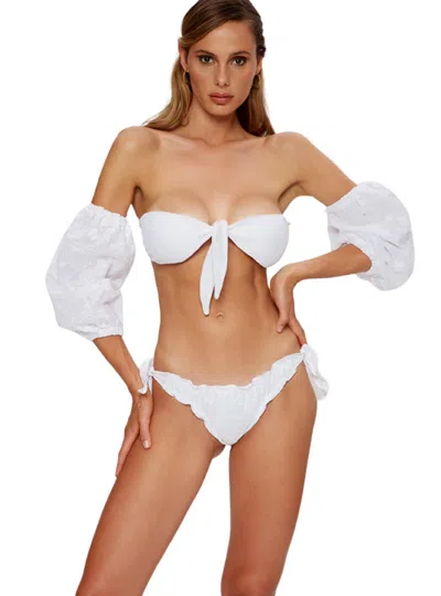 4giveness Bikini Woman  Fgbw1561-200 Multicolor In White