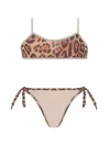 4giveness Leopard-print Bikini In Multi