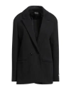 4giveness Woman Suit Jacket Black Size S Cotton