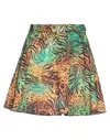 4giveness Mini Skirts In Green