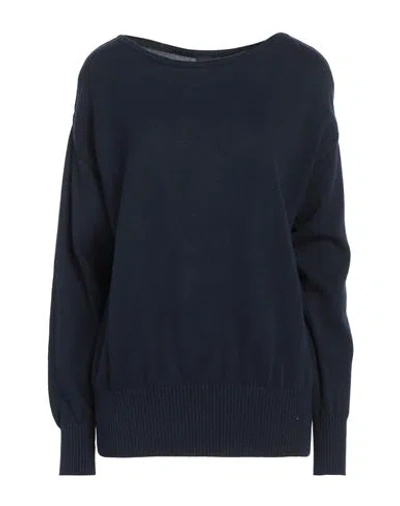 4giveness Woman Sweater Navy Size M Cotton