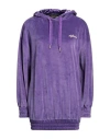 4giveness Woman Sweatshirt Purple Size S Cotton, Polyester