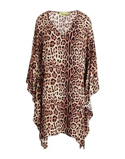 4giveness Woman Top Dark Brown Size Onesize Viscose