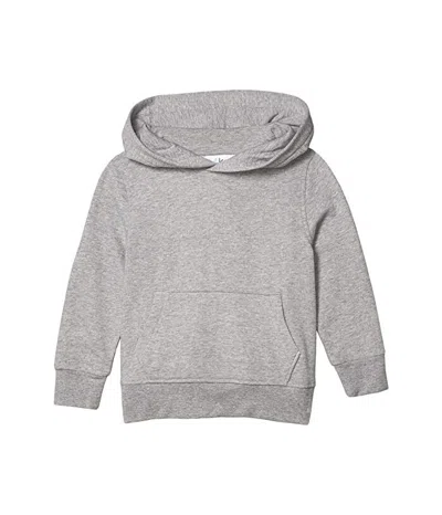 4kids Kids # Essential Hoodie Heather Gray Long Sleeve Pullover Jdm855