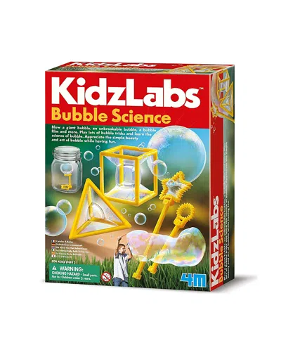 4m Kidzlabs, Bubble Science, Diy Experiment Kit, Create Solutions, Ages 5+ In Multi
