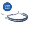 4ocean Deep Sea Braided Bracelet In Abyssal Blue Glow