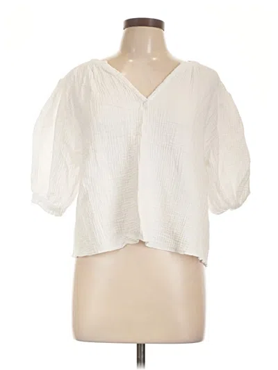 Pre-owned 4our Dreamers Cardigan Sweater In White