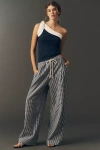 4our Dreamers Drawstring Gingham Pants In Gray