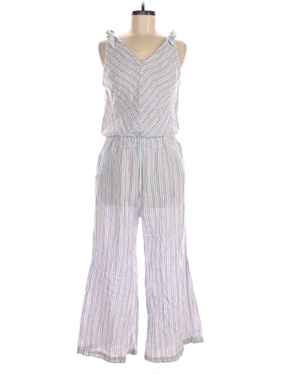 Pre-owned 4our Dreamers Jumpsuit In Silver