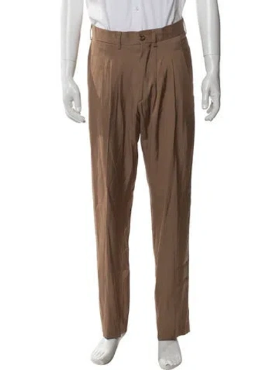 Pre-owned 4s Designs Dress Pants In Brown