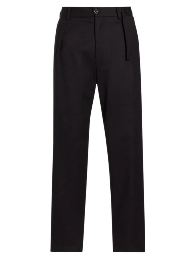 4s Designs Men's Tailored Elastic Trousers In Black