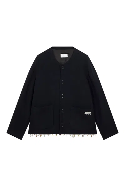 4sdesigns Cadena Cardigan Jacket Blue