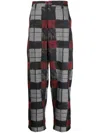 4sdesigns Check-print Cropped Trousers