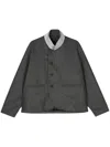 4sdesigns Spencer Wool Jacket In Grey