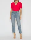 4si3nna Adrienne Bodysuit In Red In Red