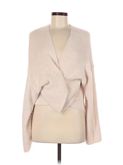 Pre-owned 4si3nna Cardigan Sweater In Tan