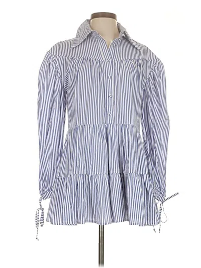 Pre-owned 4si3nna Casual Dress In Blue
