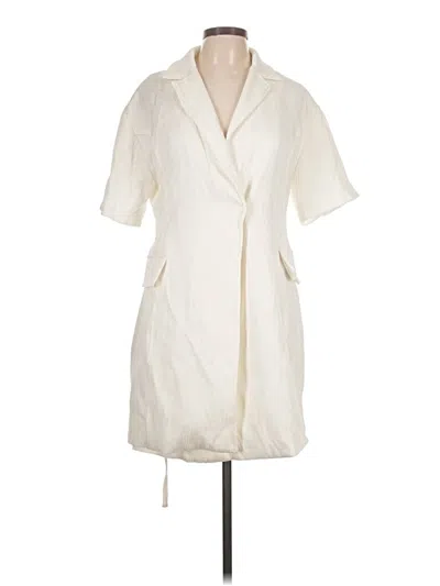 Pre-owned 4si3nna Casual Dress In Ivory