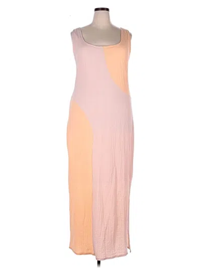 Pre-owned 4si3nna Casual Dress In Orange