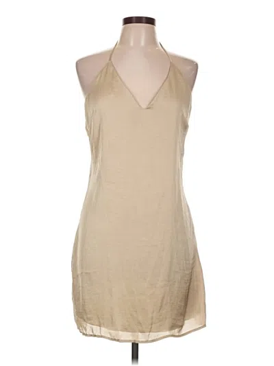 Pre-owned 4si3nna Casual Dress In Tan