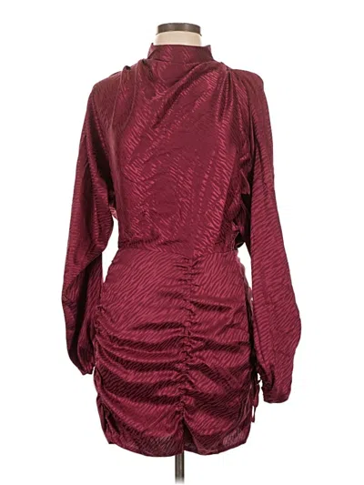 4si3nna Cocktail Dress In Burgundy
