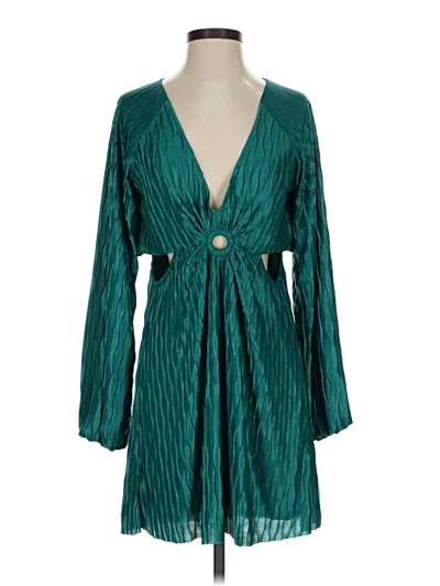 Pre-owned 4si3nna Cocktail Dress In Teal