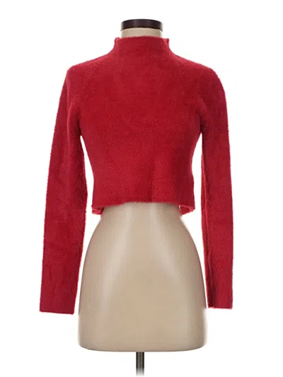 Pre-owned 4si3nna Turtleneck Sweater In Red