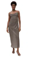 4th & Reckless Alani Geo Print Mesh Maxi Dress In Mini Geo