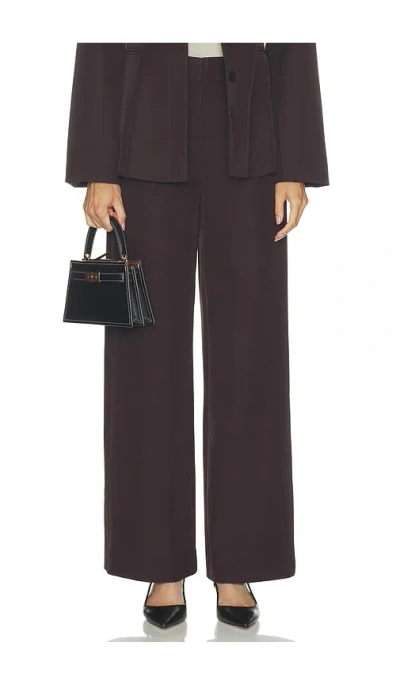 4th & Reckless Ambra Tailored Trouser In Brown