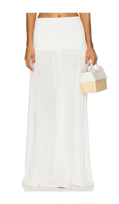 4th & Reckless Avani Skirt In White