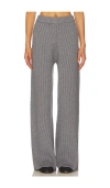 4th & Reckless Betha Nie Knit Trousers In Gray