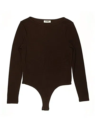 Pre-owned 4th & Reckless Bodysuit In Brown