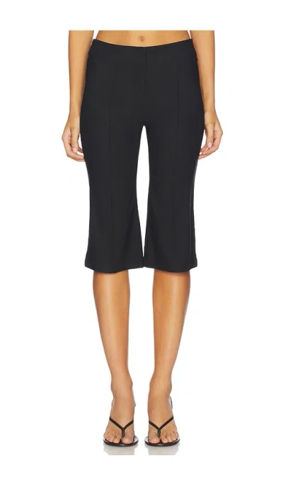 4th & Reckless Breya Capri Trouser In Black