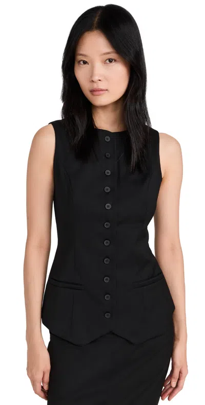 4th & Reckless Briella Waistcoat Black