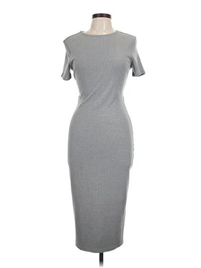 Pre-owned 4th & Reckless Casual Dress In Gray