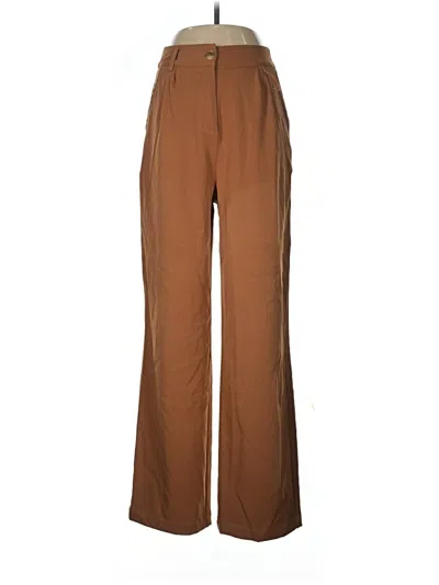 Pre-owned 4th & Reckless Casual Pants In Brown