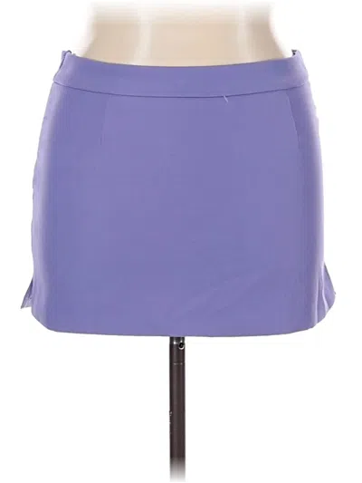 Pre-owned 4th & Reckless Casual Skirt In Purple