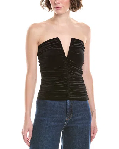 4TH & RECKLESS CELIO VELVET CORSET TOP