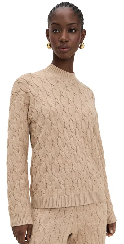 4th & Reckless Faro Sweater Camel In Neutral