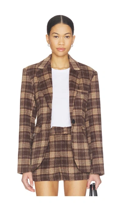 4th & Reckless George Blazer In Brown