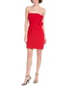 4th & Reckless Harlee Mini Dress In Burgundy