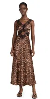 4th & Reckless Kelsey Dress Multi In Multi