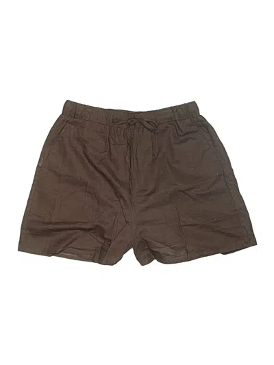 Pre-owned 4th & Reckless Khaki Shorts In Brown