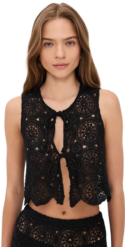 4th & Reckless Laurenne Top Black